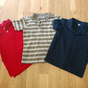 Lot Boys 5/6 lot Polo Short sleeve shirts